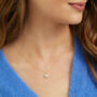 Brooklyn Moonstone And Gold Plated Necklace, thumbnail 2 of 4