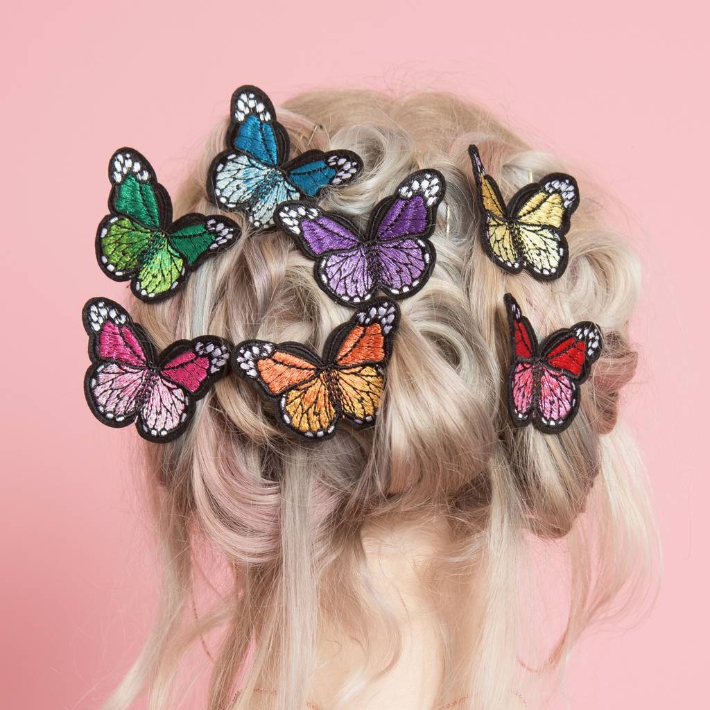 Butterfly Hair Clips