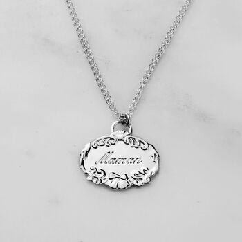 Maman Personalised Sterling Silver Mother's Necklace, 2 of 3