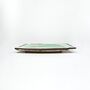 L Shaped Serving Platter, Dining Plate Curved Porcelain, thumbnail 6 of 10