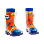 Squelch Transparent Wellies And Three Sock Set Diggers, thumbnail 5 of 7