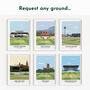 Any Cricket Ground Personalised Art Print, thumbnail 3 of 10