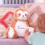 Personalised Sloth Childrens Soft Toy, thumbnail 4 of 10