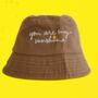 Bucket Hat Baby Kids Cotton Sunshine Unisex, thumbnail 1 of 8