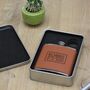Personalised Leather Hip Flask, thumbnail 1 of 10