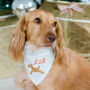 Personalised Christmas Dog Pet Bandana, thumbnail 6 of 8