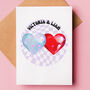 Personalised Melting Hearts Candle, thumbnail 2 of 5