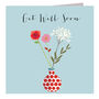 Silver Foiled Get Well Soon Card, thumbnail 2 of 5