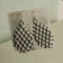 Silver Lace Bohemian Earrings, thumbnail 4 of 9