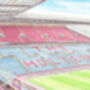 Aston Villa Fc 'New Holte End' Stadium Art Print, thumbnail 2 of 3