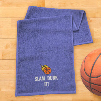 Basketball Sports Towel, 2 of 7