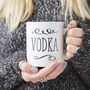 'Vodka' Personalised Mug, thumbnail 1 of 2