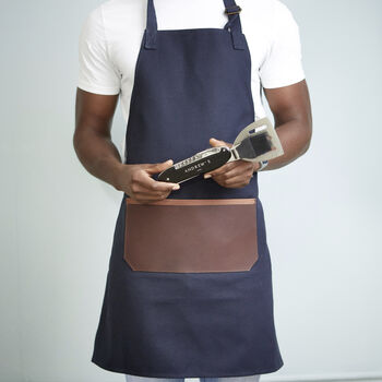 Personalise BBQ Tool And Long Apron Set, 2 of 10