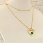 Adah Gold Plated Necklace, thumbnail 6 of 8
