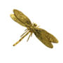 Gold Vermeil Dragonfly Brooch, thumbnail 1 of 6