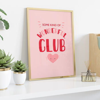 Wonderful Club Print, 2 of 2