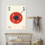 Japanese Music Retro Art Print, thumbnail 3 of 4