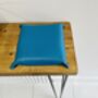 Personalised Sky Blue Leather Accessories Desk Tray, thumbnail 9 of 10