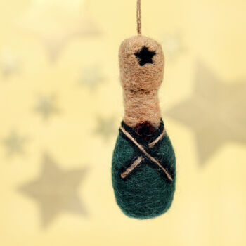 Personalised Felt Champagne Bottle Decoration, 6 of 6