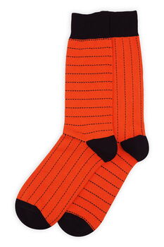 Dash Men’s Socks Bundle – Orange And Sage, 6 of 7