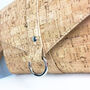 Sustainable Cork Classic Clutch Bag, thumbnail 5 of 7