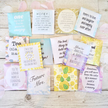 Wedding Countdown Tea Gift Set For Bride, 3 of 12