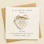 Personalised 20th Anniversary Card For Husband Or Wife, thumbnail 1 of 2