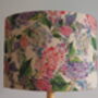 Pink And Blue Lilac Handmade Lampshade, thumbnail 4 of 8
