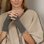 Ribbed Fingerless Wrist Warmers – Two Colourways, thumbnail 5 of 7
