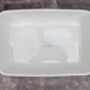 White Large Rectangular Baking Dish With Bead Detail, thumbnail 2 of 2