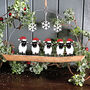 Christmas Sheep On Branch Hanging Decoration, thumbnail 2 of 3
