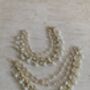 Indian Gold Plated Pearl Ear Chains, thumbnail 6 of 6