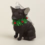 G Decor Cheerful Canine Festive Christmas Tree Ornament, thumbnail 3 of 3