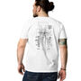 Tokyo Coffee Scene Organic Cotton Embroidered T Shirt, thumbnail 12 of 12