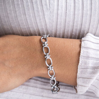 Stainless Steel Chunky Chain Bracelet, 2 of 8