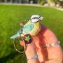 Wooden British Bird Keyring, thumbnail 2 of 11
