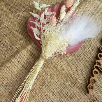 Pink Dried Flower Bouquet, 3 of 3
