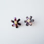 Camille Floral Stud Earrings, thumbnail 3 of 7