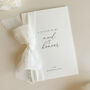 Luxury 'Letter To My Maid Of Honour On My Wedding Day' Card, Elegant Calligraphy Design, thumbnail 6 of 10