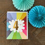 Mini Gold Foiled 4th Birthday Card, thumbnail 4 of 4