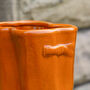 Large Sunset Orange Personalised Welly Boots Planter, thumbnail 4 of 10