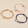 Personalised Crystal Intertwined Bracelet, thumbnail 3 of 5