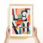 Personalised Abstract Colourful Name Print, thumbnail 4 of 6
