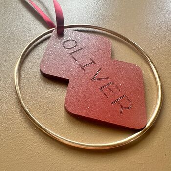 Personalised Decoration Christmas Ornament, 4 of 6