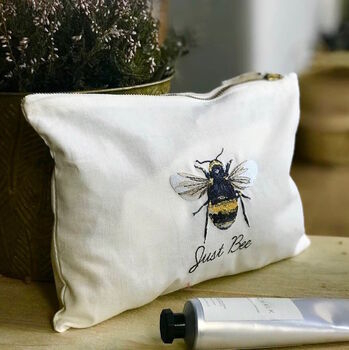 Personalised Just Bee Wash Bag, 2 of 5