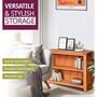 80cm H X 100cm W Solid Wood Standard Bookcase, thumbnail 3 of 5