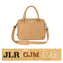 Personalised Cork Leather Oxford Zip Up Satchel, thumbnail 5 of 9