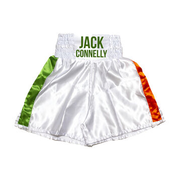 Personalised Boxing Shorts Children's Kids, 8 of 12