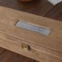 Personalised Wooden Thank You Wine Box, thumbnail 3 of 5