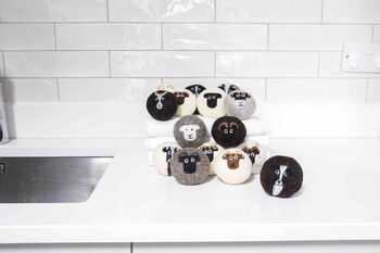The Great British Flock – Collector's Edition Wool Dryer Balls. Gift For Sheep Lovers, 5 of 5